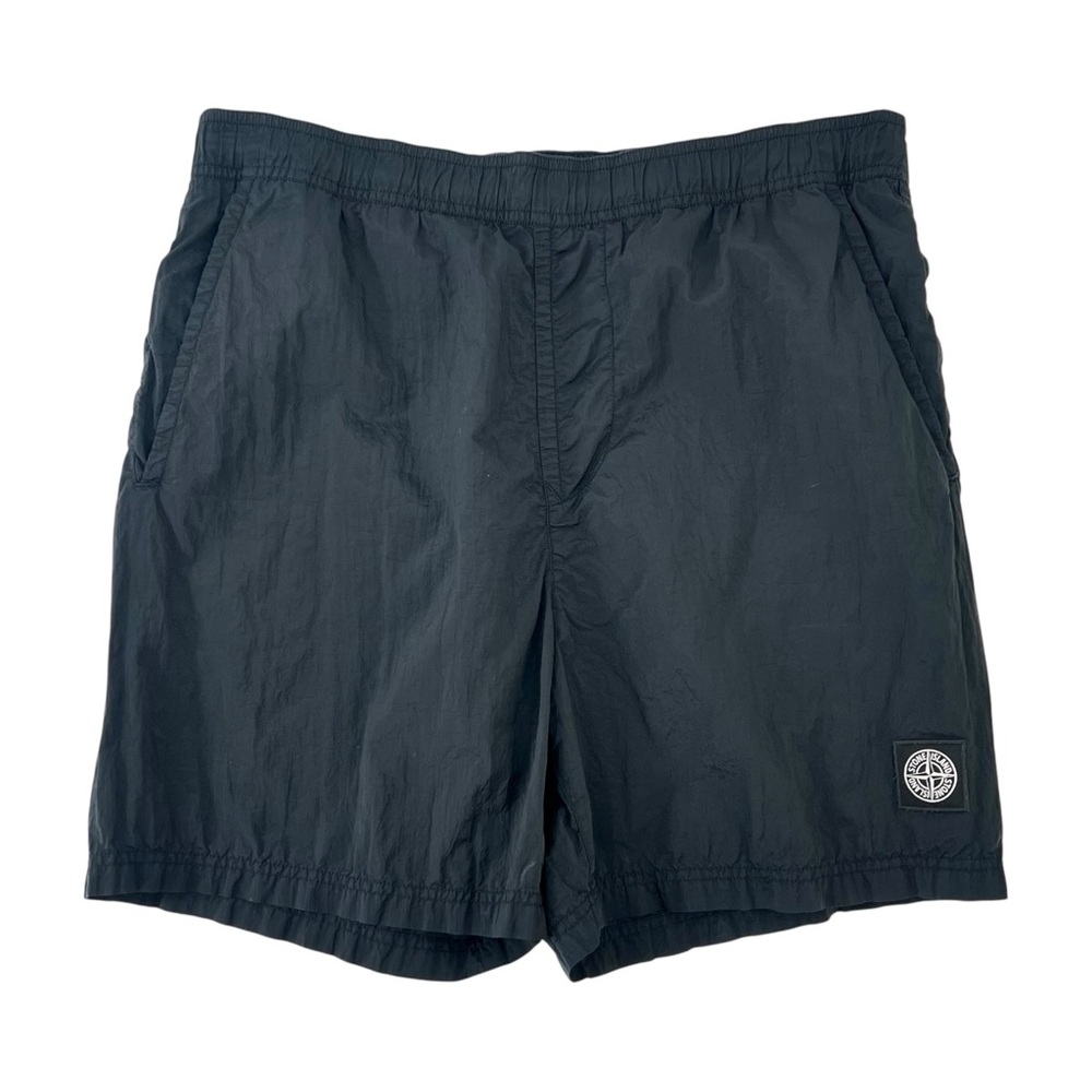 Stone Island Mens Shorts - Black 5" Inseam Swim Shorts Trunks sz M